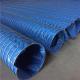 High Temperature Resistance Pvc Coated Textile Glass Spiral Flexible Duct For Ventilation