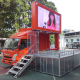 Siwun LED screen advertising truck for outdoor events and promotion