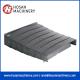 Strong structure steel plate telescopic guide shield cover