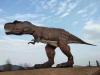 amusement park artificial animatronic dinosaur statue