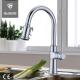 Goose Neck Rotating Hot Cold Kitchen Tap Faucets