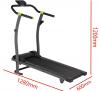 Wholesales Competitive Price Home use Light Moveable Foldable Manual Treadmill