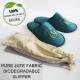 Biodegradable slippers