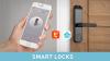 custom security digital keyless bluetooth wifi Tt & Tuya Lock fingerprint Smart Door Lock 
