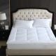 Ultra Thick Double-layer Hotel All Size Fitted 100% Cotton Hotel Large White Mattress Prot