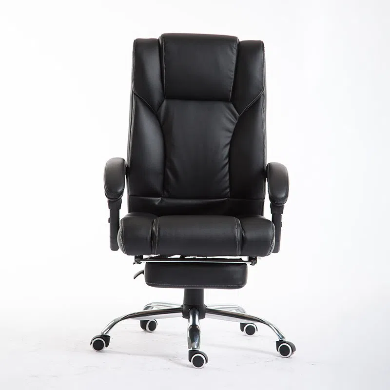Leather Office Chair With Adjustable Arms22