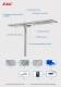 EXC-CR-Z01 Solar Powered Street Lamp
