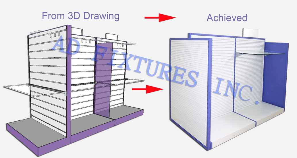 From 3D Drawing to Achieved