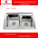 double bowl kitchen sinks,stainless steel sink for wholesale