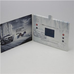 2.8 Inch Video Greeting Card