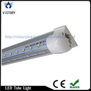 44W 8ft V Shape Integrated T8 LED Cooler Light