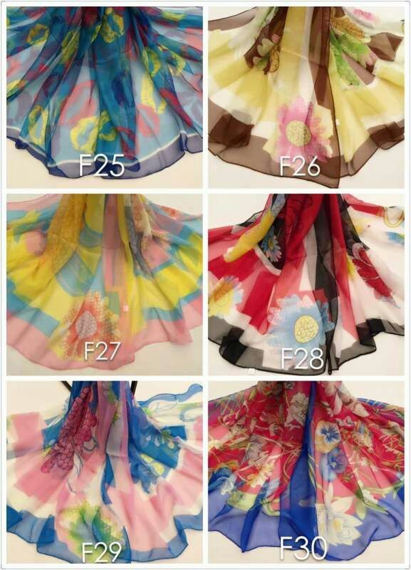 silk scarf in stocks 40,000 pairs with good quality.