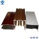 6063 T5 Wood Grain Transfer Printing Aluminum Sliding Up and Down Profile