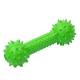IKING Natural Rubber Bell Bone Training Dog Toys (Colors Vary)