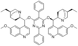 (DHQ)2PYR;Hydroquinine 2,5-diphenyl-4,6-pyrimidinediyl Diether CAS No.149820-65-5