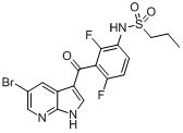 CAS 918504-27-5 Vemurafenib intermediate N-(3-(5-bromo-1H-pyrrolo[2,3-b]pyridine-3-carbony