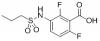 CAS 1103234-56-5 Vemurafenib intermediate 2,6-Difluoro-3-(propylsulfonaMido)benzoic acid