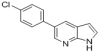 2) CAS No.918516-27-5 Vemurafenib intermediate 5-(4-Chlorophenyl)-1H-pyrrolo[2,3-b]pyridin