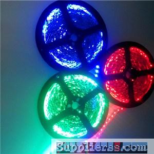 5-6lm 3528 60LEDs/meter IP20 LED Strips RGB Color