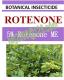 botanical insecticide, 5% Rotenone ME, organic nature