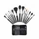 MSQ 15 Piece Natural Hair Professional Cosmetic Brush Kit