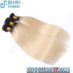 100% Human Hair Weft Straight/ Wavy/ Curly Extensions Customized Colors