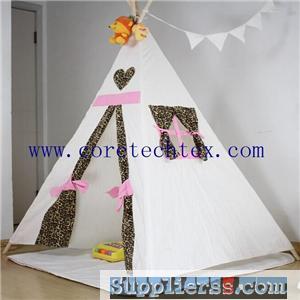 6 Outdoor Camping Tent Canvas Teepee Tent for Kids