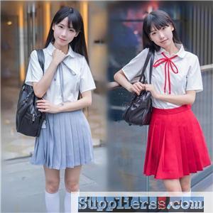 OEM Girls Model Of High School Uniforms Made In China Factory