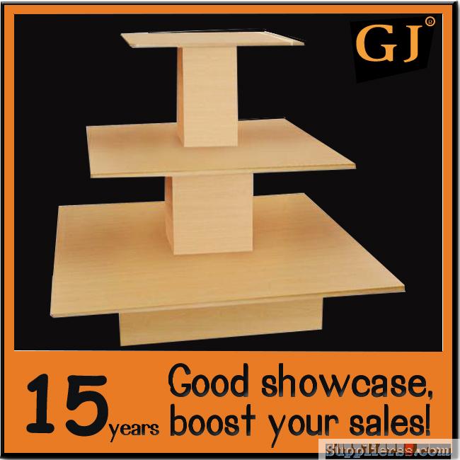 3 tiers garment display table flow station