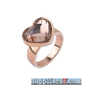 Fashion Womens Rings Rose Gold Engagement Rings