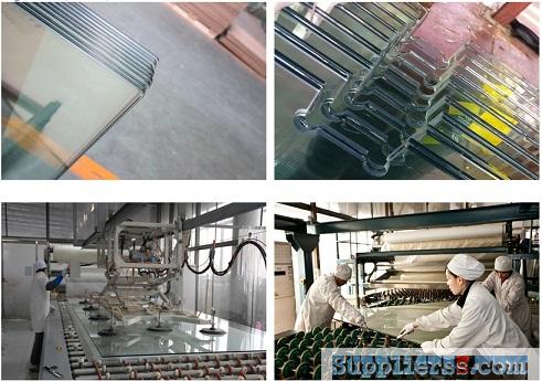sell CE certificated 6.38mm 8.38mm,10.38mm blue PVB laminated glass