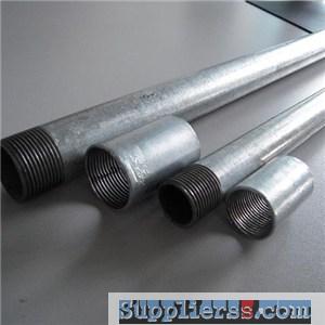 Hot-dipped Galvanized (GI) Seamless Steel Pipe And Hot Dipped Threaded Seamless (SMLS) Ste