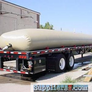Collapsile Portable Water Bladder Mobile Storage Tank On Truck Bed