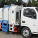 10CBMEuro 5 96kw Natural Gas Garbage Bin Side Loader Garbage Truck