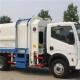 9CBM Airconditional Diesel Euro 5 96KW New Garbage Bin Side Loader Garbage Tuck