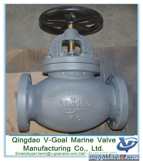 Sell cast iron globe valve JIS F7305 F7307 F7309