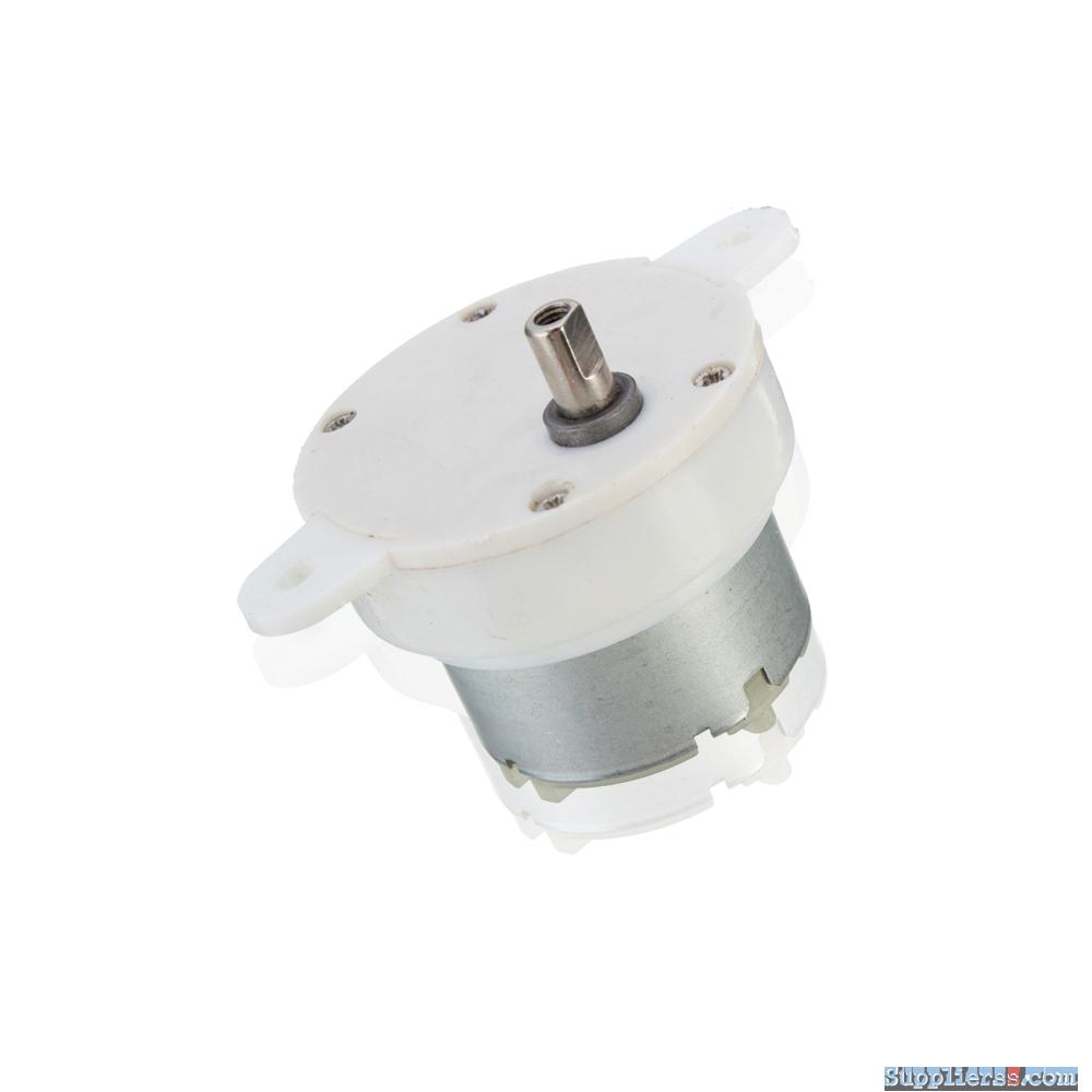6 RPM Gear Motor With Plastic Gearbox