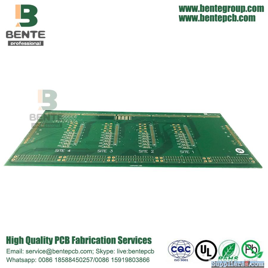 Quickturn PCB 4 Layers PCB FR4 Tg135 ENIG 2u