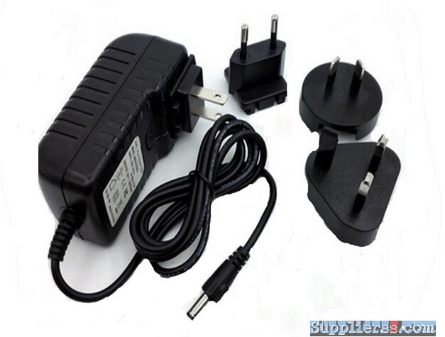 worldwide travel wall Plug 12v1a Power Adapter
