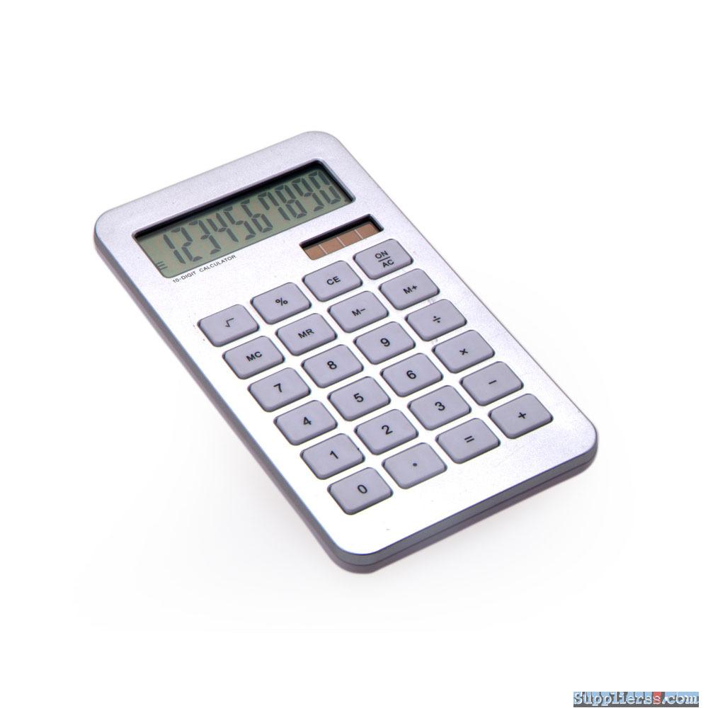 10-Digit PLA Material Solar Power Desktop Calculator