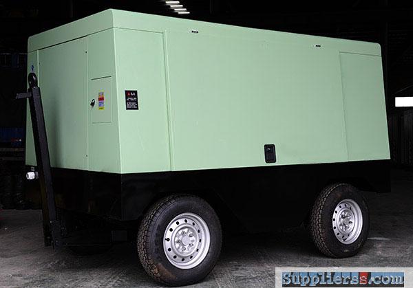 Electric Movable Screw Air Compressor for Rock Drill