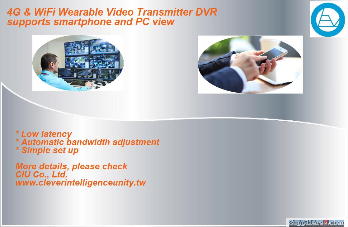 Wearable Wireless Video Transmitter DVR