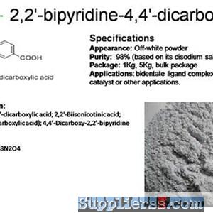 Main Component Of N719 Dye For DSSC: 2,2'-bipyridine-4,4'-dicarboxylic Acid 6813-38-