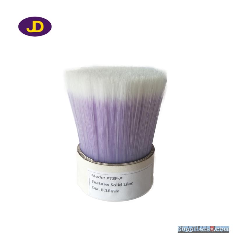 Light purple faded white synthetic filaments