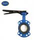 Wafer Type Pinless Non-backed Seat Butterfly Valve