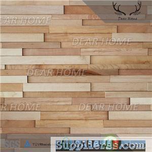 3D Decorative Wood Wall Panels For Interiors