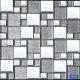 grey stainless steel style mosaic