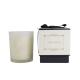 Glass jar private label scented candles