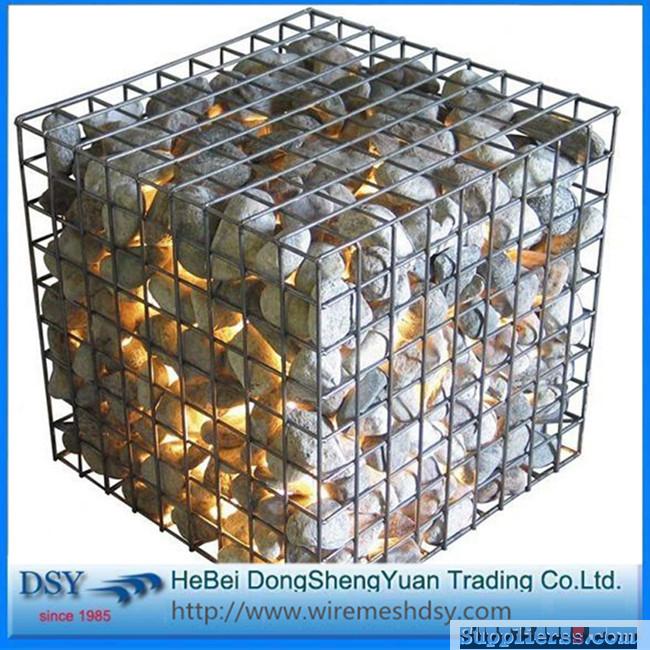 2x1x1m mesh hexagonal wire mesh gabion box