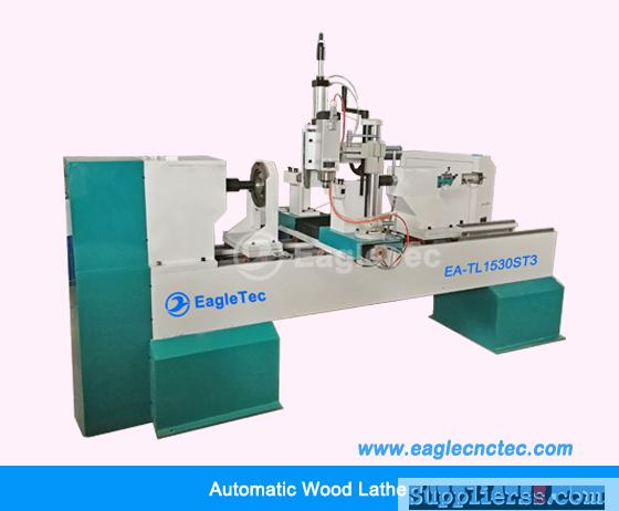 Automatic CNC Wood Lathe For Newel